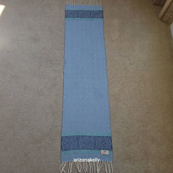 Calzeat Celtic Scarf Wool Blend Made in Scotland - Picture 14 of 14